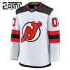 New Jersey Devils Fanatics Premium Custom 2024-25 Auswärts Weiss Trikot - Kinder